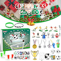 Miniatyrbild 4 av 5: Mike Fotboll Adventskalender Pojkar Flickor 2024 24 Fotbollspresenter Med Fotbollsmedalj Visselpipa 24 Julkalender