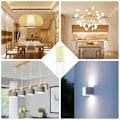 Miniatyrbillede 5 af 5: 6-pak 5W G9 LED-lamper, svarende til 40W halogenlampe Hvid 6000K