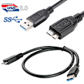 Miniatyrbild 2 av 5: Höghastighets USB 3.0 till USB 3.0 Kabel Extern Hårddisk HDD 0.3-5M