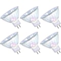 Miniatyrbillede 2 af 5: Mr16 Halogen Lyspærer 50w 12v Gu5.3 Spotlight Pære Dæmpbar, 4000 Timer Ekstra Lang Levetid, 36 Strålevinkel, 3000k Varmt Hvidt, 2 Pins Base, Dichroic