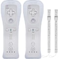 Miniatyrbild 1 av 4: 2 st Wii-kontroller - Spelkontroll med fodral - w