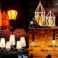 Miniatyrbilde 2 av 5: E14 LED-pære, 3W LED-flammepære med 3 lysmoduser, 1800K Retro dekorativ lampe med flammeeffekt for restaurant, kafé, bar, glødepære