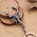 Miniatyrbillede 2 af 5: Sinknap Retro Unisex Alloy Scorpion Vedhæng Nøglering Taske Hængende Ornament Nøglering