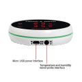 Miniatyrbild 5 av 5: Otwoo Tuya Wifi Temperatursensor Tråd Digital Smartlife Termometer Rum Vatten Pool Termostat Alarm EU
