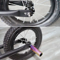 Pikkukuva 2 / 4: BMX-pyörän tapit, stunt-tappi, polkimet, pyörän tapit, jalkatuet, vipu