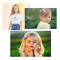 Miniatyrbillede 5 af 5: Suuyar 4 stk. Sequins Farve Hårklemmer Enhjørning Bøjle Barrette Skinnende Glitter Hårpynt Hårspænde Fest Tilbehør til Småbørn Piger Kvinder