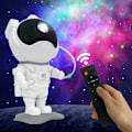 Miniatyrbild 1 av 4: Nattlampa - Stjärnprojektor med LED-lampa - Astronaut