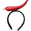 Pikkukuva 1 / 5: 1 kpl Chili Pepper -hiuspanta Punainen