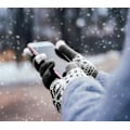 Miniatyrbilde 5 av 5: 3 Par Touchskjermhansker Snøblomst, Varme Strikkvinterhansker Julegaver Strømper Fyllstoff For Kvinner