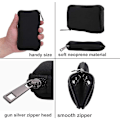 Miniatyrbillede 5 af 5: USB Flash Drive Etui - Vellgo Blødt Materiale Thumb Drive Holder etui, USB Drive Holder Organizer, Bærbar Elektronisk Tilbehørspose til USB Hukommelse