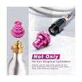 Miniatyrbilde 2 av 5: 1 STK CO2-sylinder Refill Adapter for Rask Tilkobling av CO2-sylindere