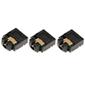 Miniatyrbillede 5 af 5: Sinknap 3 stk. 3,5 mm Jack Audio Headset Port Udskiftningsdele til Xbox One Controller