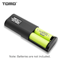 Pikkukuva 2 / 5: A2 Power Bank 2 x 26650 Litium-akkua LCD-näytöllä - USB-tulo, kaksi ulostuloa, DIY Smart Portab