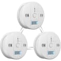 3-pack Rökdetektor och Kolmonoxidvarnare med LCD-display