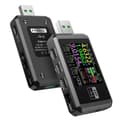 Miniatyrbilde 2 av 5: FNB48P USB-tester, voltmeter, TYPE-C deteksjonstrigger batterikapasitetstester FNB48P ikke-Bluetooth-versjon (svart)