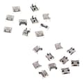 Miniatyrbillede 2 af 2: 10 stk. Micro USB Type B 5-benet hunstik SMD 4 ben 90 grader
