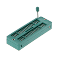 Miniatyrbild 3 av 5: 16 20 24 28 40 P Pin 2.54MM Grön DIP Test Universal ZIF IC Sockel Svetsningstyp Grön