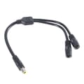 DC7909 Y-fördelarkabel 7,9x5,5 mm solpanel 1 hane till 2 hona strömkabel