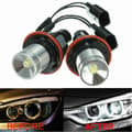 1 par 8000k hvite LED Angel Eye Marker Halo lyspærer for E39 E53 E60 E63 E64 E66 E87 5 6