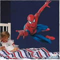 Stora Spiderman Väggdekaler Barn Pojkar Sovrum Dekal Konst Mural Dekor.
