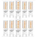 G9 LED-lampor 5W - Varmvit - 10 st