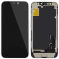Til iPhone 12 mini 5,4 tommer Grade C LCD-skærm og digitizer-samling udskiftningsdel (ZY Incell Te
