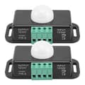 Rörelsesensorbrytare, 12V 24V PIR-sensor LED för flexibla LED-strips, 2-pack