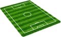 Fotbollsplan Matta, Fotbollsplan Matta, Fotbollsplan Matta Flanell Sovrum Golvmatta Barn Lekmatta Heminredning