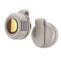 Håndfri halsventilator til udendørs brug og træning Beige