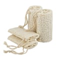 Pikkukuva 1 / 5: 4\" Luonnollinen Luffa Kuoriva Vartalosieni Ihonhoitoon Kylpy Spa Suihku 4 kpl