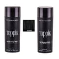 2x Toppik Large - 27,5 g - Svart - Svart