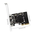 Pikkukuva 3 / 4: Kaksinkertainen TypeC Usb3.2 -laajennuskortti Nopea 20 Gbps USB3.2 -laajennuskortti Yhdistä tehokkaasti useita USB TypeC -laitteita