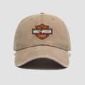 Harley Davidson Motorsykkel Racing Caps Khaki