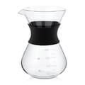 Miniatyrbillede 4 af 5: Manuel pour-over kaffemaskine, glaskrop, rustfrit stålfilter.