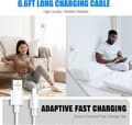 Miniatyrbillede 4 af 5: Samsung Oplader Hurtigopladning USB Type-C Kabel 1,8m til Android Samsung Galaxy S6/S7/S8