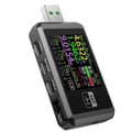 Miniatyrbilde 1 av 5: FNB48P USB-tester, voltmeter, TYPE-C deteksjonstrigger batterikapasitetstester FNB48P ikke-Bluetooth-versjon (svart)