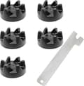 5 st Mixer gummikoppling Växelkoppling för Kitchenaid WP9704230VP