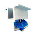 Miniatyrbild 3 av 5: 10 st Solpanel Mellanklämmor Fäste Bred Fotovoltaisk Monteringsfäste Justerbar Solpanel Monteringsfäste Klämma
