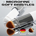 Miniatyrbild 4 av 5: Blanc Cover Cream Stick V - Färgskiftande foundationstick med borste, smink concealer stick för ansikte, långvarig - Full till medium täckning bas Ma natural
