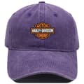 Harley Davidson Motorsykkel Racing Caps Purple