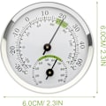 Miniatyrbillede 2 af 6: Hygrometer Termometer Indendørs Temperatur Luftfugtighedssensor Monitor