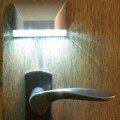 Miniatyrbillede 6 af 7: Nøglehul lampe Batteridrevet PIR infrarød trådløs automatisk sensor