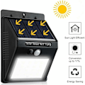 Miniatyrbilde 3 av 5: (2-pakke) 20 LED Solcellelamper, Utendørs Bevegelsessensorlamper med 3