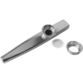 Miniatyrbillede 5 af 7: Enkeltpakke med 5 Sølv Membraner Kazoo Instrument Aluminium Alle