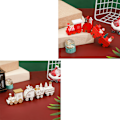 Miniatyrbillede 1 af 5: 2 stk. Juletræstog Dekorationer til Bordplade Julepynt