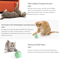 Miniatyrbild 4 av 7: Katt Leksak, Leksaksboll med LED-Ljus, 360 Graders Automatisk Rotation