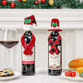 Miniatyrbillede 3 af 5: Fire små julehatte og fire julescarfs, juleha