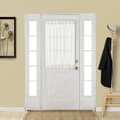 Dörrgardinpanel Elegant Soild Rod Pocket Sheer Voile Paneler 54