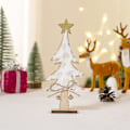 Miniatyrbilde 3 av 5: 3 stk Julepynt DIY Julepynt i tre