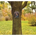 Pikkukuva 3 / 5: Puutarhan kääpiöpatsas, Elf Out The Door Tree Hugger -5.9 tuumaa, hauska puutarhan puun koriste, terassin pihan nurmikon verannan koriste